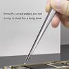 Point Stainless Steel Precise Crafting Tweezers Expertly Hand Finished For Delicate Tasks In Laboratory And DIY Projects