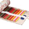 Pencil Roll Holder 36 Slots Canvas Large Capacity  Portable Pencil Wrap for Boys Girls