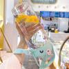 Water bottle high value belly cup girls large capacity scale cup portable strap portable cup primary school students double drinking cup