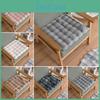 Color Wear Solid Chair Cushion Resistant Extra Soft Thick Washable Dining Chair Cushion Thickened Seat Pad