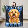 I Got That Dog In Me Flannel Blanket Adults Child Soft Comfy Throw Blanket Winter Chair Bedspread Sofa Bed Cover