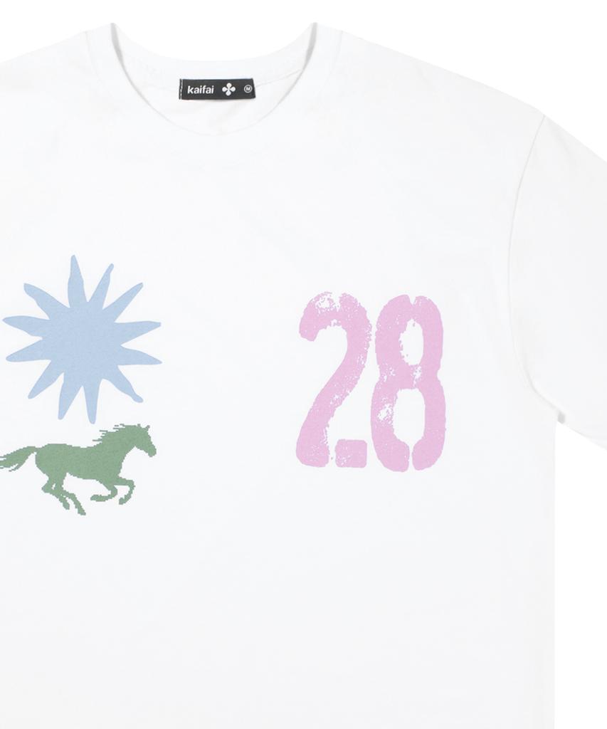 KAIFAI Freebie Short Sleeve T-Shirt (White) K26Qb227