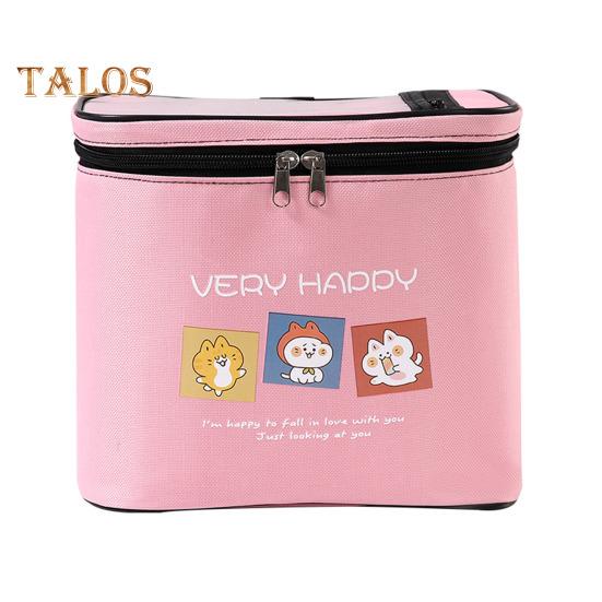 

Сумка на голову для велосипеда Водонепроницаемая конструкция Большая вместимость Передняя вешалка Сумка Простая установка Мультяшный узор Велосипедная сумка розовый