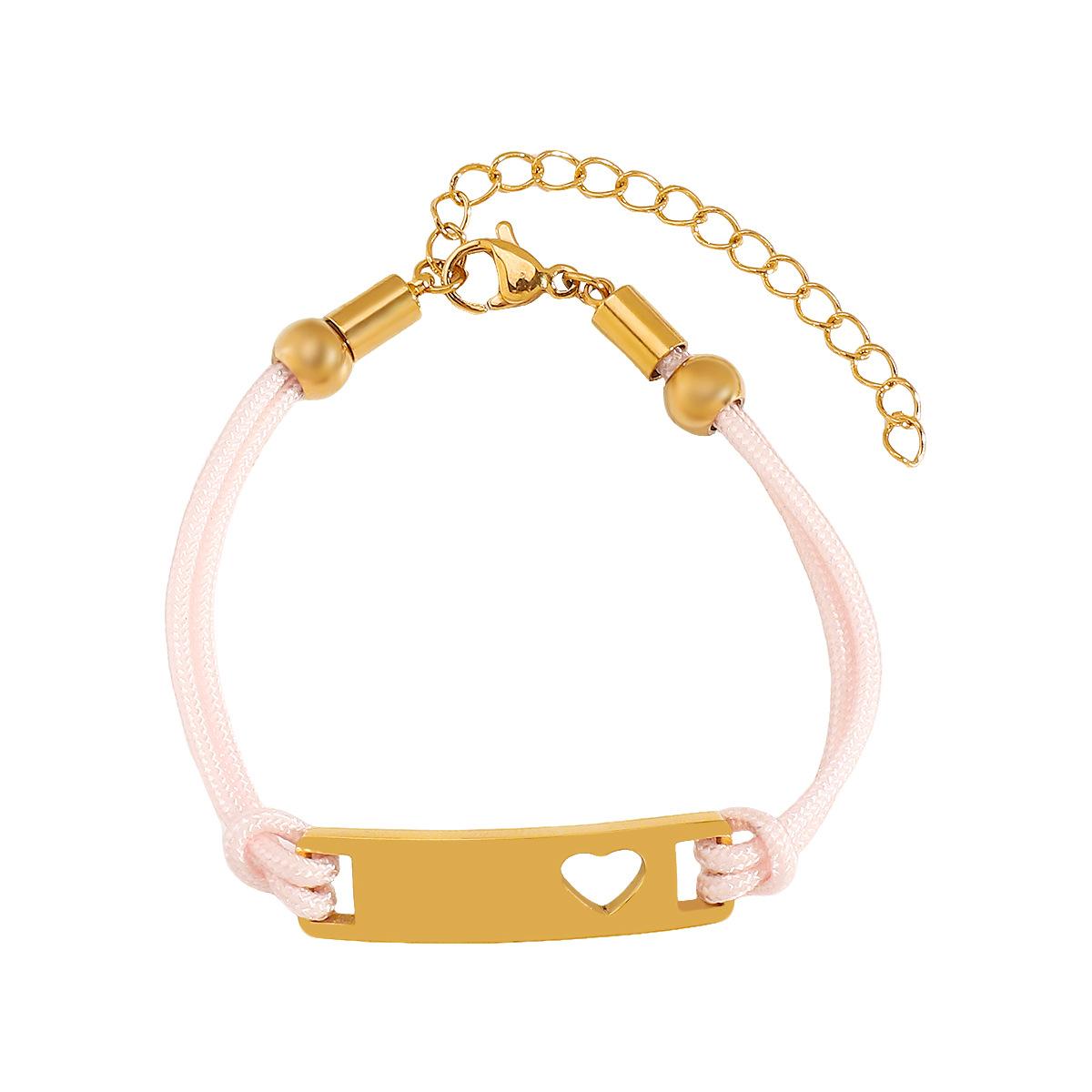 

Женские браслеты для модных украшений розовый