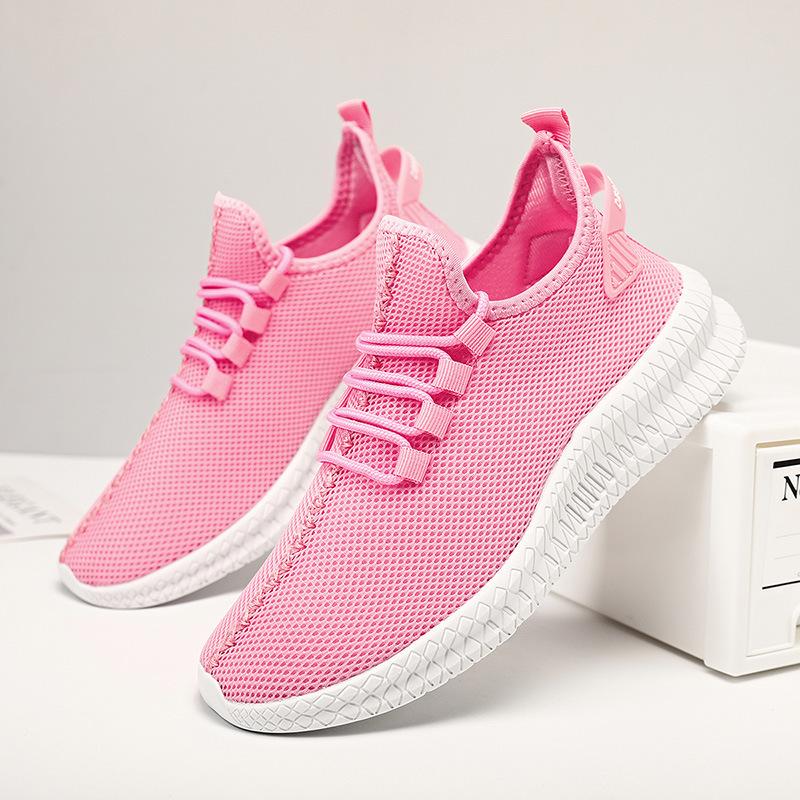 

МОДНЕ ВЗУТТЯ Чоловічі дихаючі спортивні кросівки Спортивне взуття для бігу Відкритий жіночий теніс Тренажер для тренажерного залу 47 рожевий