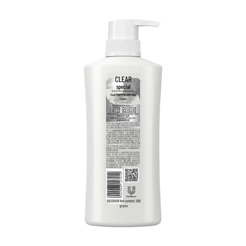 Clear Cherry Blossom Anti-Dandruff Shampoo