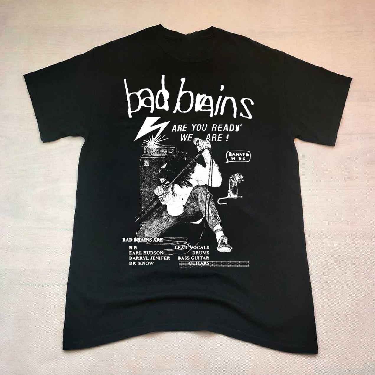Bad Brains band Are You Ready Unisex T-Shirt All Size S-2345XL S