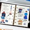30 sheets per pack sticker book cute creature collection animal and character theme journaling DIY scene decoration collage