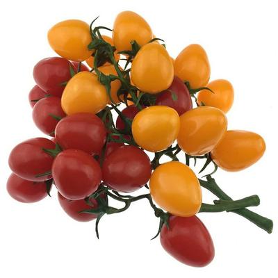 Artificial Red Vine Tomatoes Faux Lifelike Simulation Fruit Party Decoration
