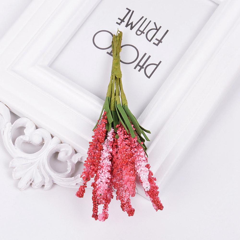 20PCs/lot Lavender Artificial Flowers Bouquet PE Foam Fake Flowers For Vase Home Room Decor DIY Wreath Wedding Decorations 2025