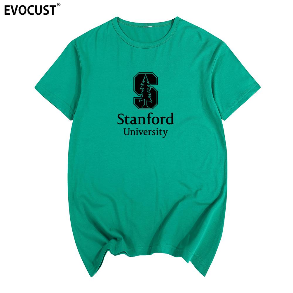 STANFORD UNIVERSITY T-Shirt Baumwolle Herren T-Shirt Neu TEE T-SHIRT Damen
