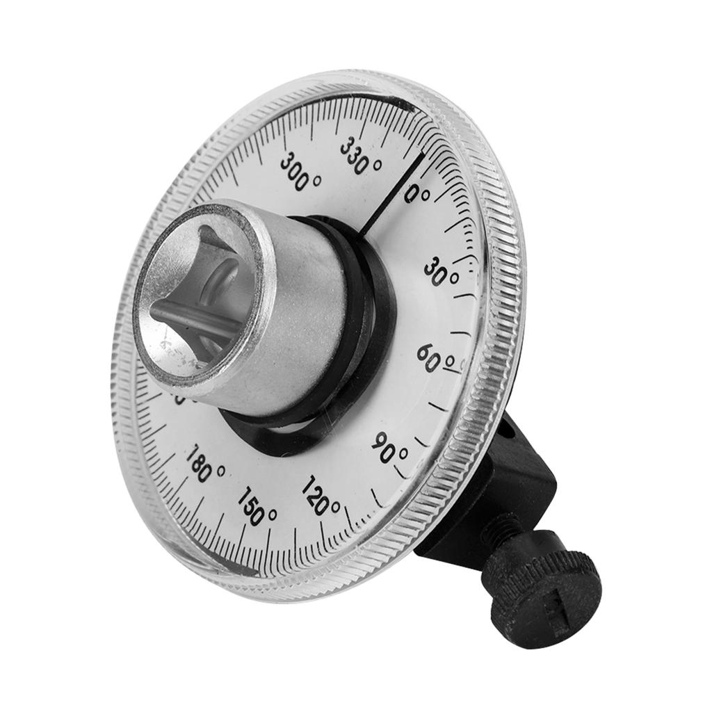 Adjustable Drive Torque Angle Gauge Wrench Car Measure Garage Tool Set