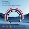 HOTDIVE 360° Rotating Braided Scuba Diving Low-Pressure Hose