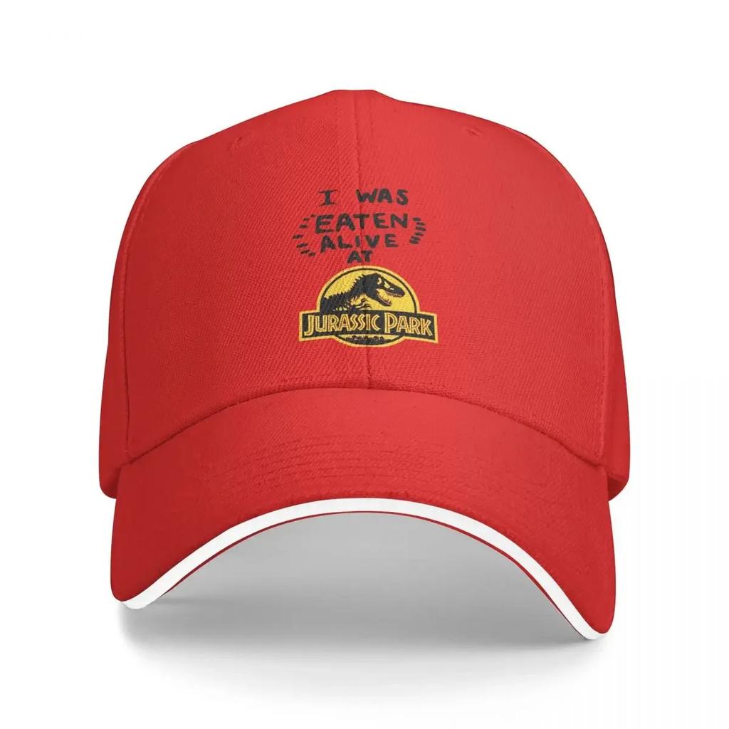 Baseball Cap Weird Al Jurassics Park Merch Unisex Casquette Dinosaur Caps Hat Retro Daily Activities Headwear