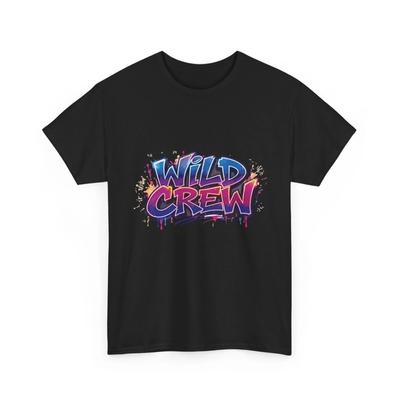 Wild Crew Graffiti T-Shirt Streetwear Grafik-T-Shirt