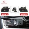 1Pcs Car Headlight Switch Knob Buttons For BMW 5 6 7 Series X3 X4 F01 F02 F03 F10 F18 F07 F06 F25 F26 Black