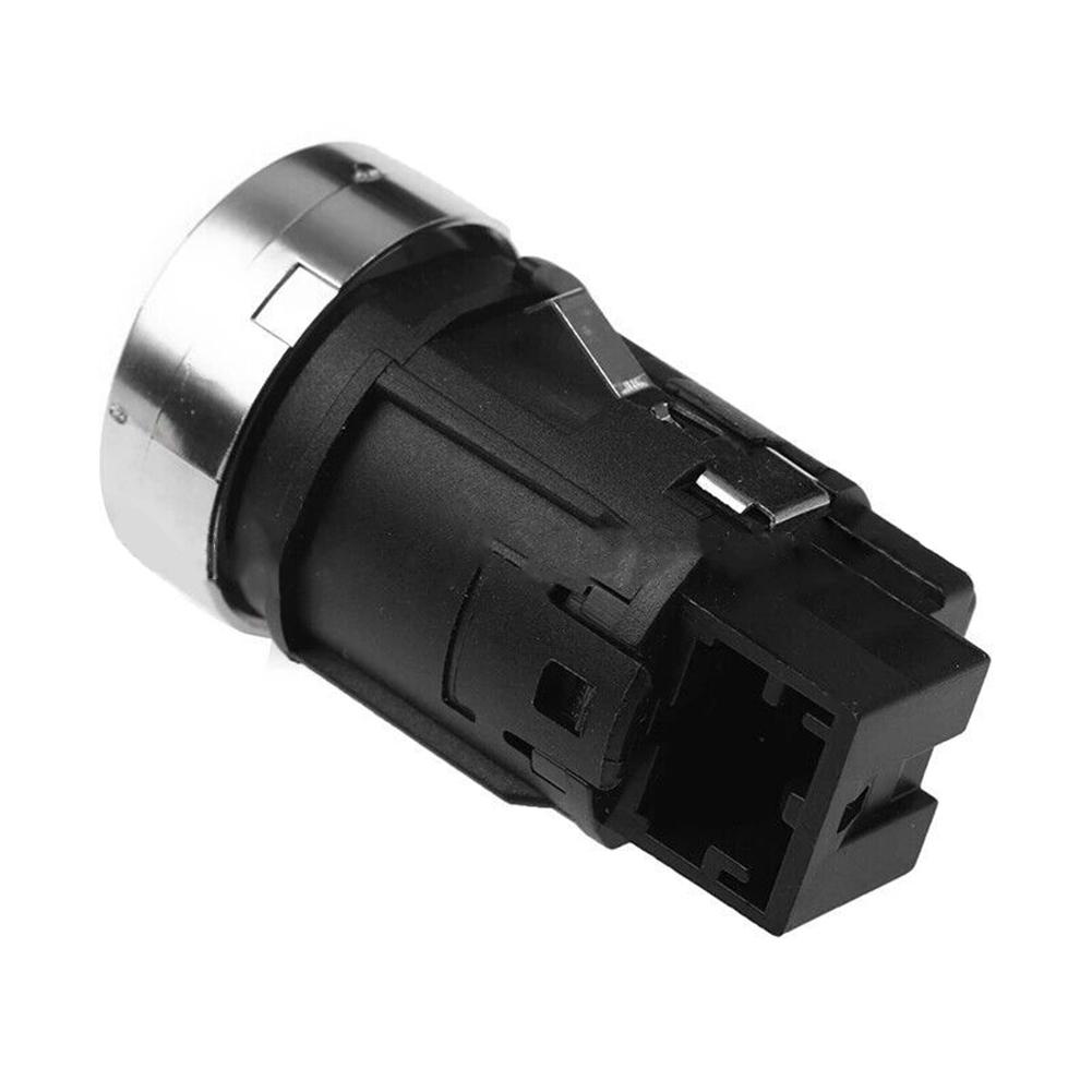1pc Car Silver Start Stop Engine Switch Button 8K0905217 For Q5 2009-2012 Mental Plastic Car Accessories Hight Quailtly
