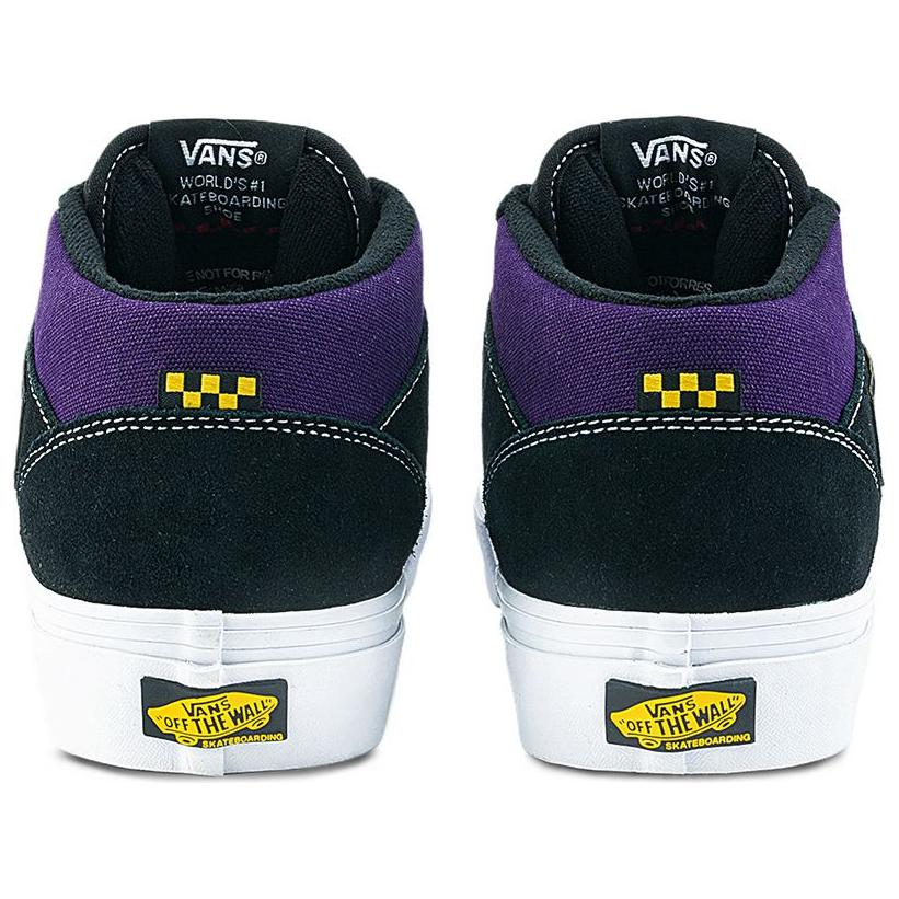 Vans Skate Half Cab Black Purple Unisex Sneakers VN0A2Z34B5P