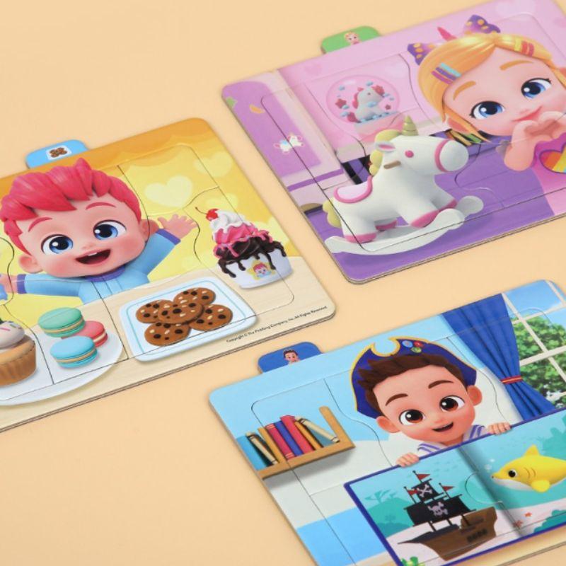 Bebefinn Family Home Puzzle Korean Character Puzzle Set