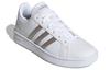 Adidas Wmns Grand Court Base 'White Platinum Metallic' Women's EE7874