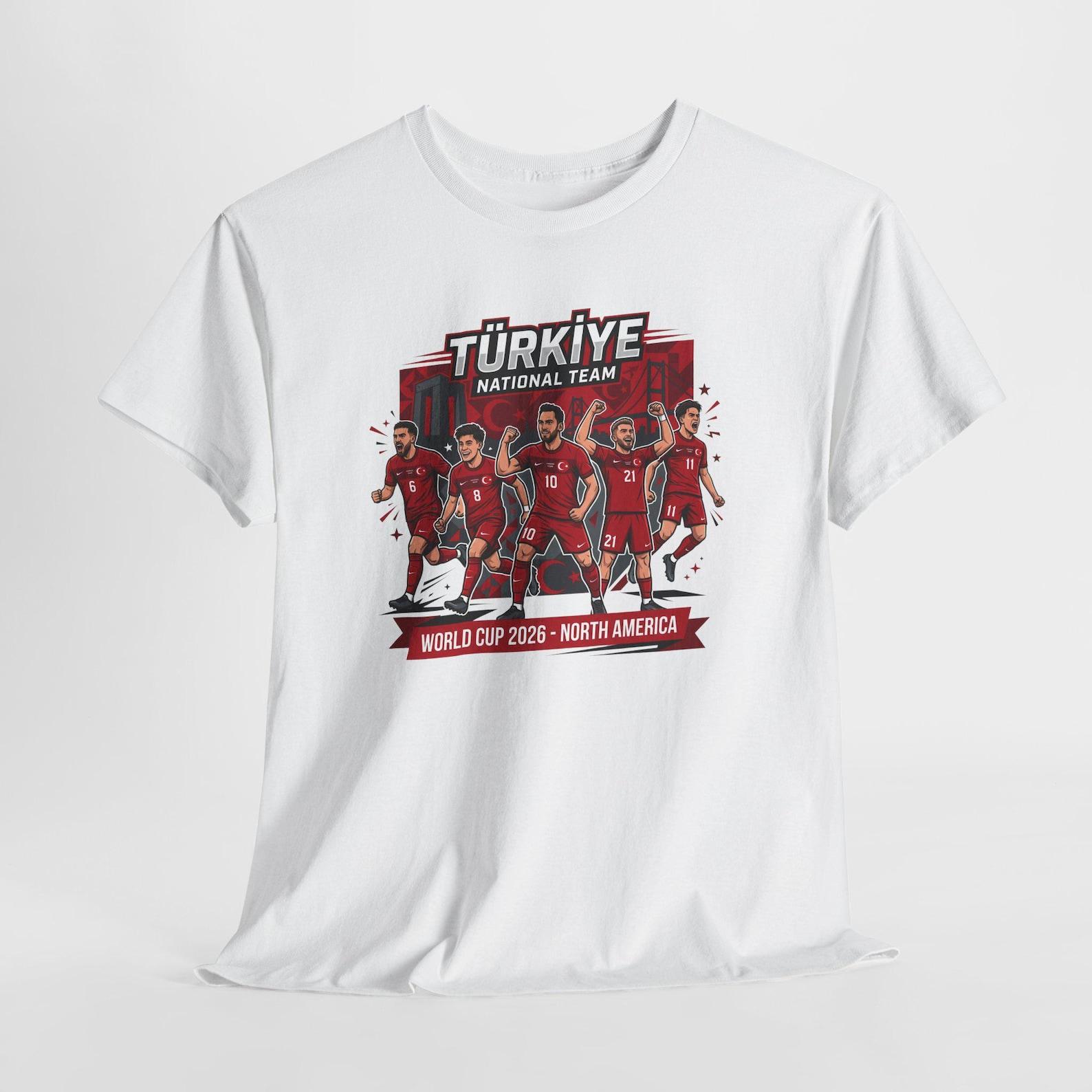 Turkey Soccer Shirt | Arda Guler Calhanoglu 2026 World Cup Football Tee 2XL