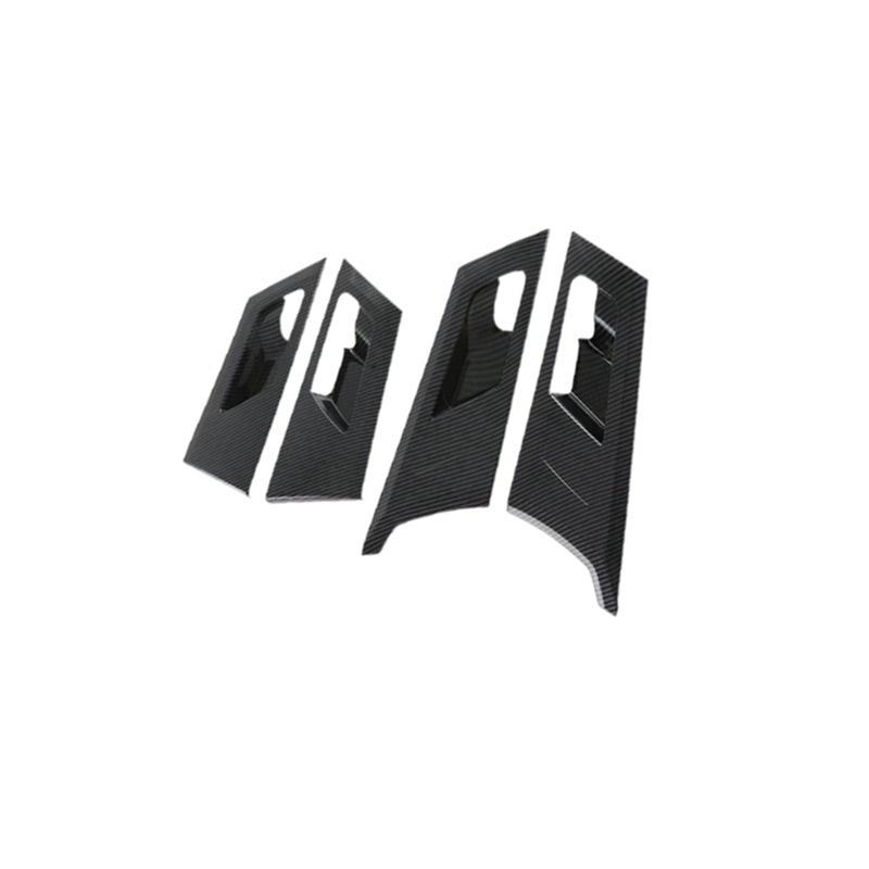 NEW-4Piece Inner Handle Frame Inner Door Bowl Inner Handle Panel Decoration Car Replacement Parts For Mitsubishi Outlander 2025