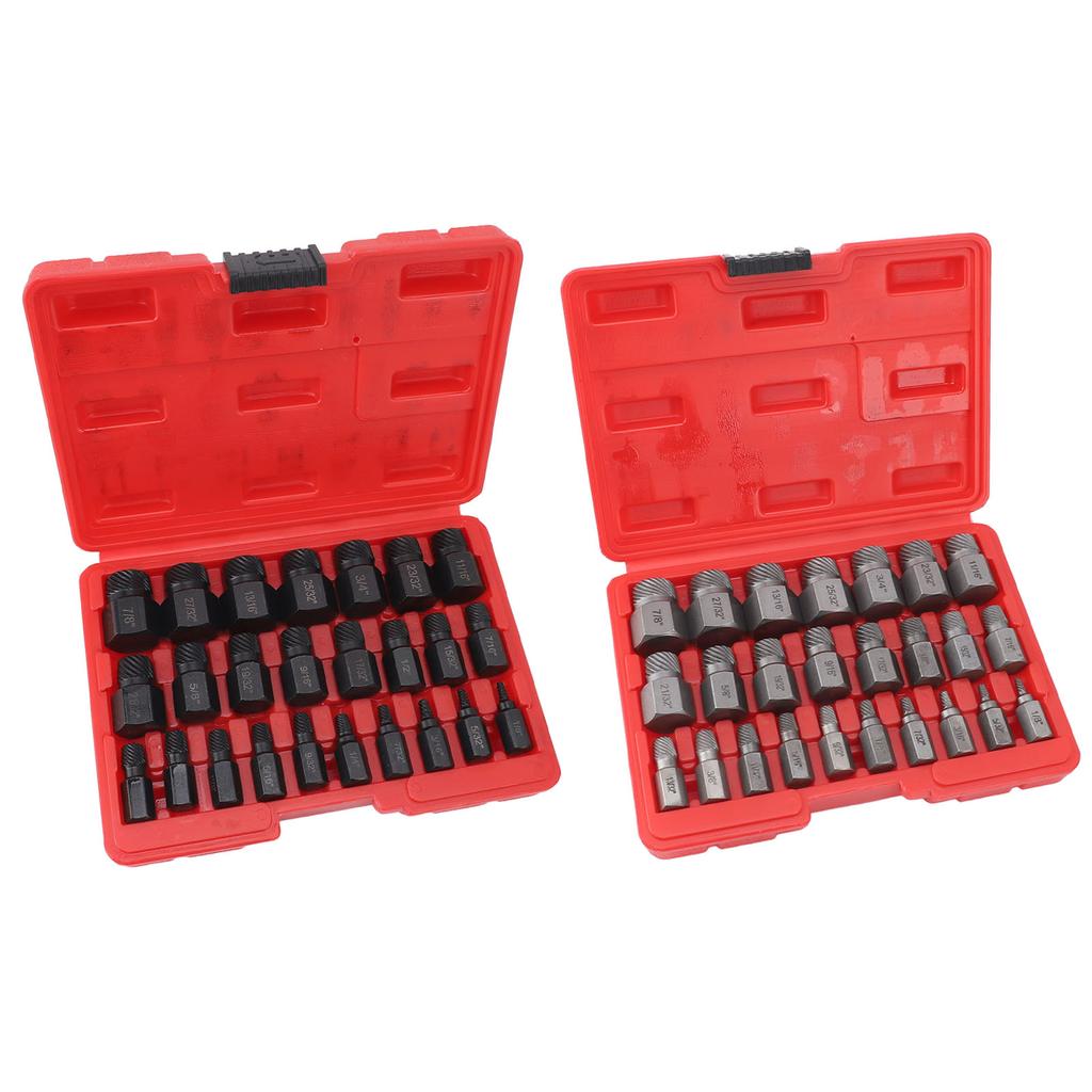 25 Pieces Screw Extractors Hex Shank  Screw Remover Tool for Damaged Broken Stripped Screws