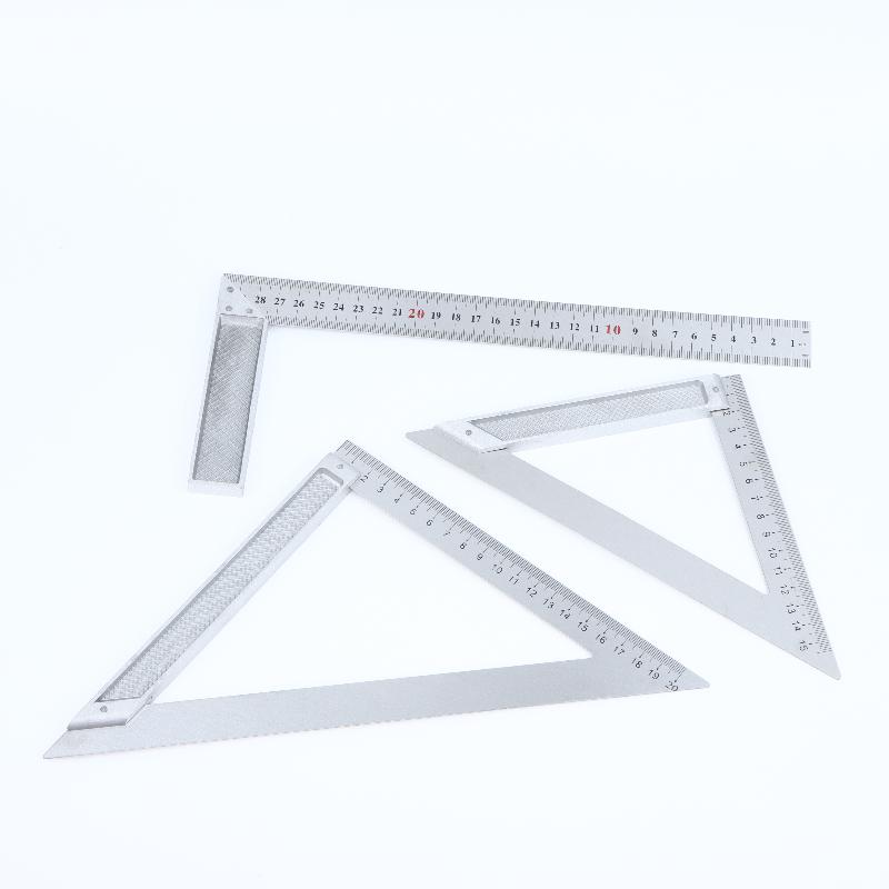 Woodworker Special Stainless Steel 90 Degree Right Angle Triangle Ruler 1Pcs 15/20/30/50CM for Wood Cutting Scribing Positioning