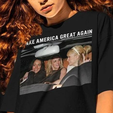 Make America Great Again Tshirt Y2K Pop Culture Tshirt Summer New Unisex Casual Fashion Tshirt S