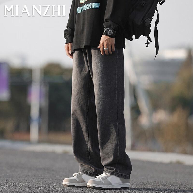 Men s American High Street Loose Straight Leg Jeans 3XL