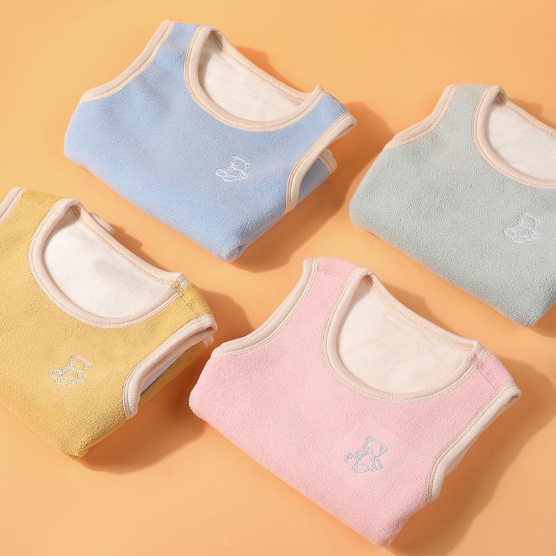Children's Fleece-Lined Warm Autumn/Winter Vest for Toddlers