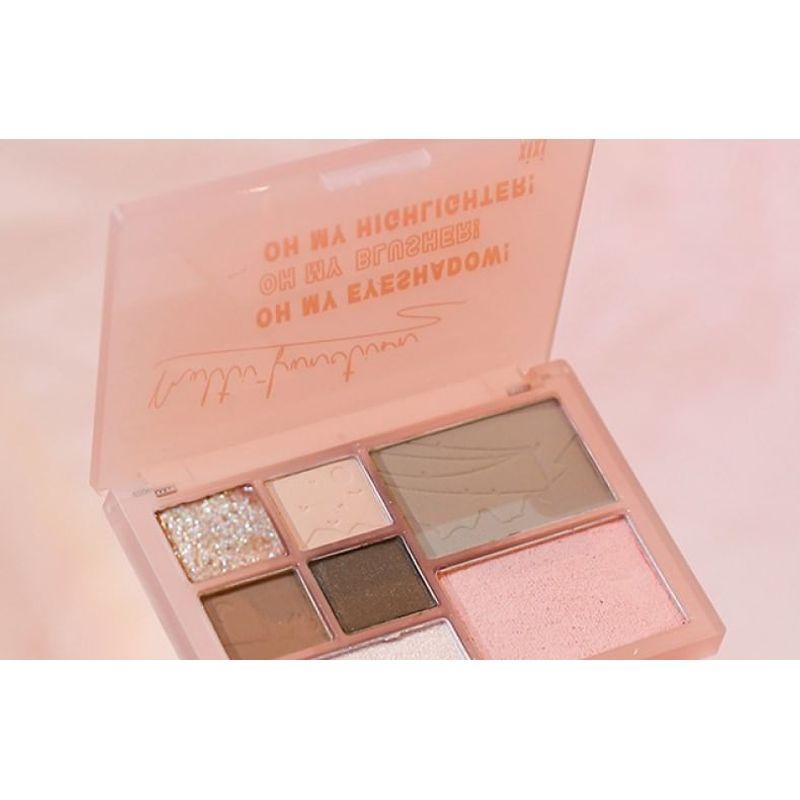 xixi - Sunlight Warm 7 Shades Eyeshadow Palette - Glacial Gleam