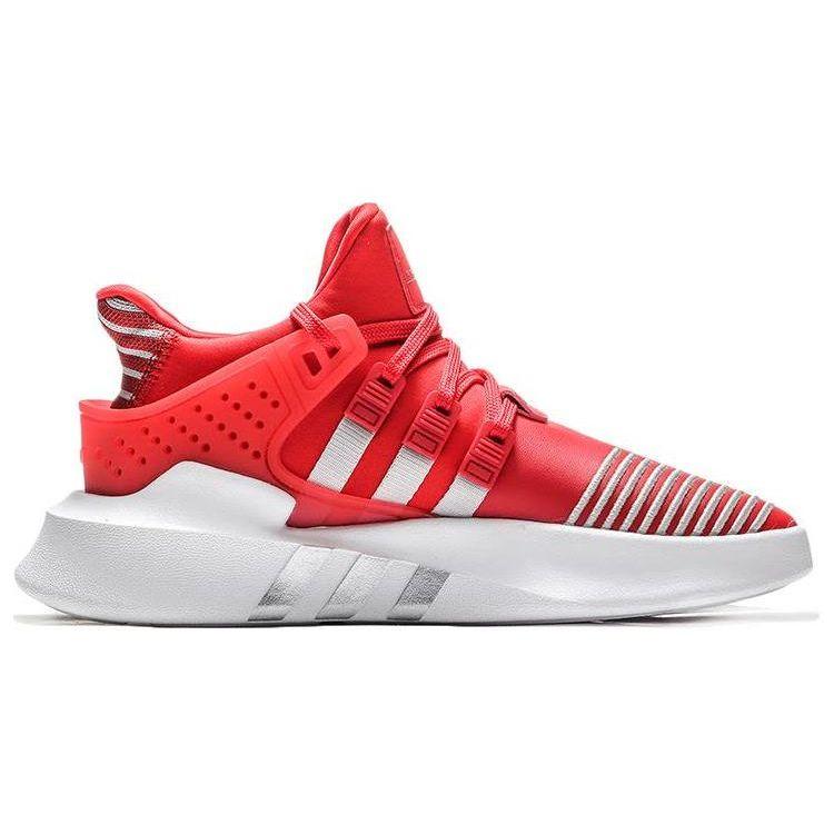 Adidas Originals Eqt Bask Adv Mesh Suede Comfortable Non-Slip Lightweight Low-Top Lifestyle Shoes Women Sneaker Red FV8429