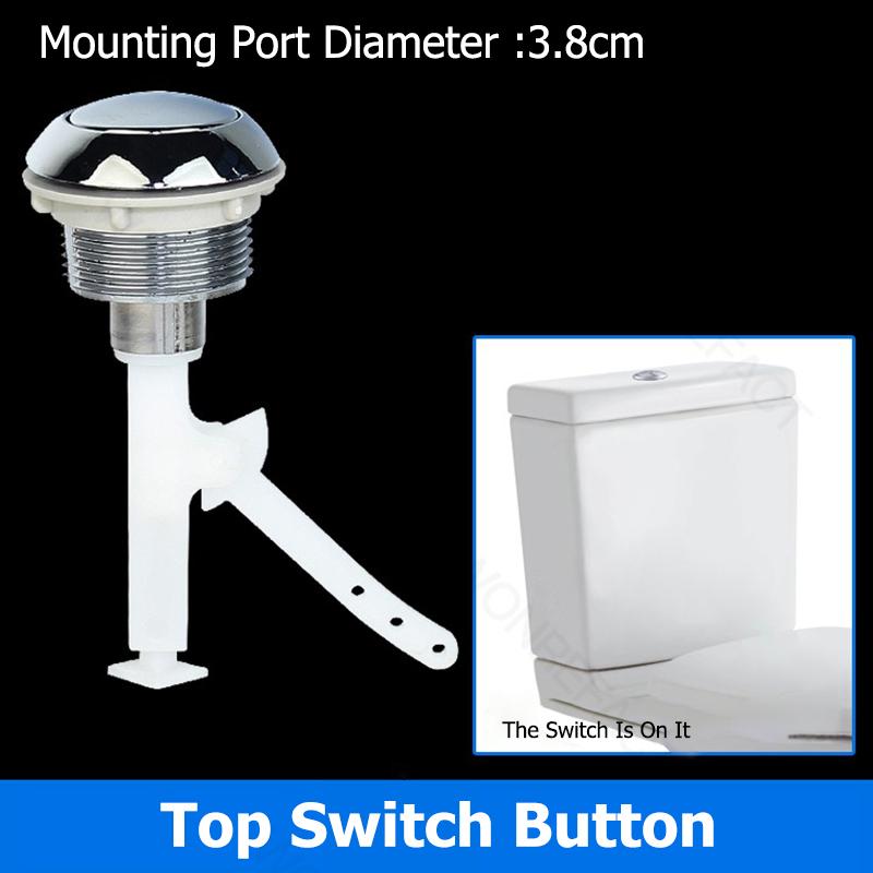 1 Set Toilet Tank Replacement Kit Toilet Dual Flush Valve Fill Valve Push Button Toilet Repair Kit Toilet Inlet Flush Valve Kit