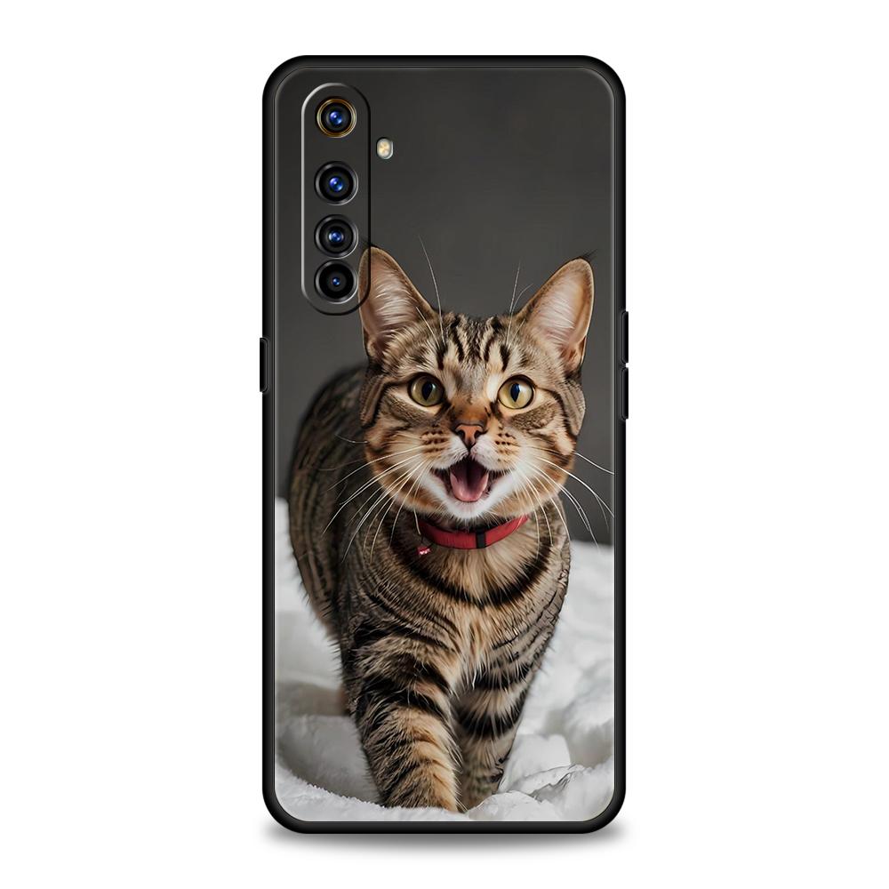 Kawaii Liebeskatze Handyhülle Für Realme 13 12 11 10 9 8 5G 7 C25 C35 GT5 GT3 GT2 Pro Plus Für Realme GT Neo 2 3 3T 5 Hülle