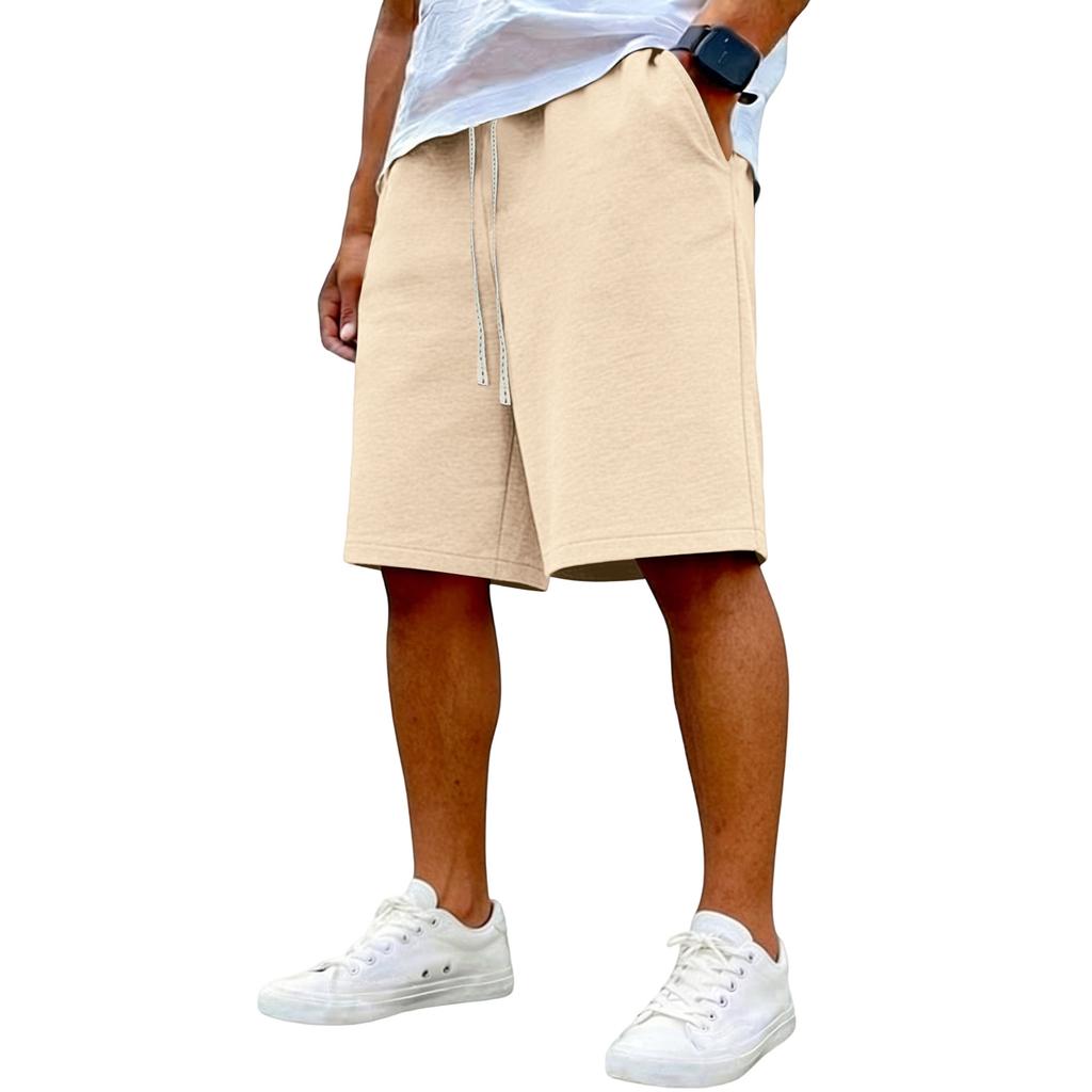 Men's Summer Drawstring Casual Shorts Men's Fashion Sports Shorts