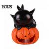 Halloween LED Light Night Light, Flameless Pumpkin Lamp, Decorative Creepy Lamp Atmosphere for Holiday Party Home Decor Detailed Theme Ornament