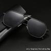 Mens Retro Sunglasses Designer High Quality Metal Frame UV400 Protective Driving Glasses for Men Stylish Vintage