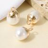 3pcs Real Natural Shell Pendants For Jewelry Making Supplies Geometric Round Cross Star Pearl Charm DIY 304 Stainless Steel Ring