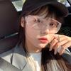 Cool anti-splash and dustproof glasses, transparent large-frame trendy personalized glasses for men and women, stylish protective goggles and