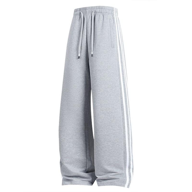 Heren Dames Katoenmix Casual Joggingbroek Rechte Pasvorm Los Comfortabel Sportieve Broek Herfst