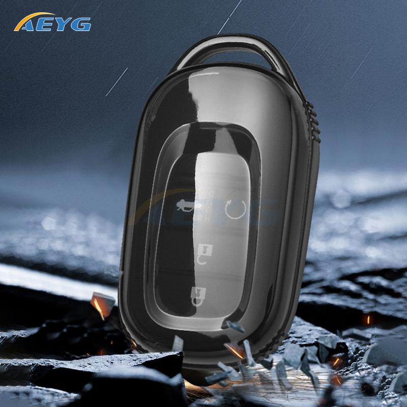 High Quality Soft Tpu Car Key Cover Case Protection Shell Keychain For Honda Civic 11Th Accord Hr-V Cr-V Crv Accessories Bag