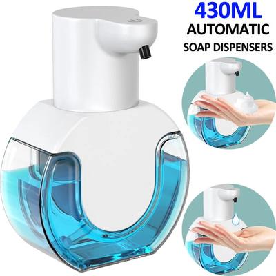 430ml Automatische Seifenspender Berührungslos Automatisch Schaum Badezimmer USB-Aufladung Smart Händewaschmaschine Flüssig-/Schaummodell