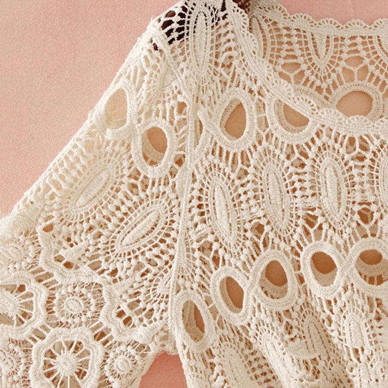 Hollow Out See-through Knitwear Loose-fitting Thin Pullover Top All-match Short with Skirt Jacket Thin Blouse Breathable Knit Sweater Short Section