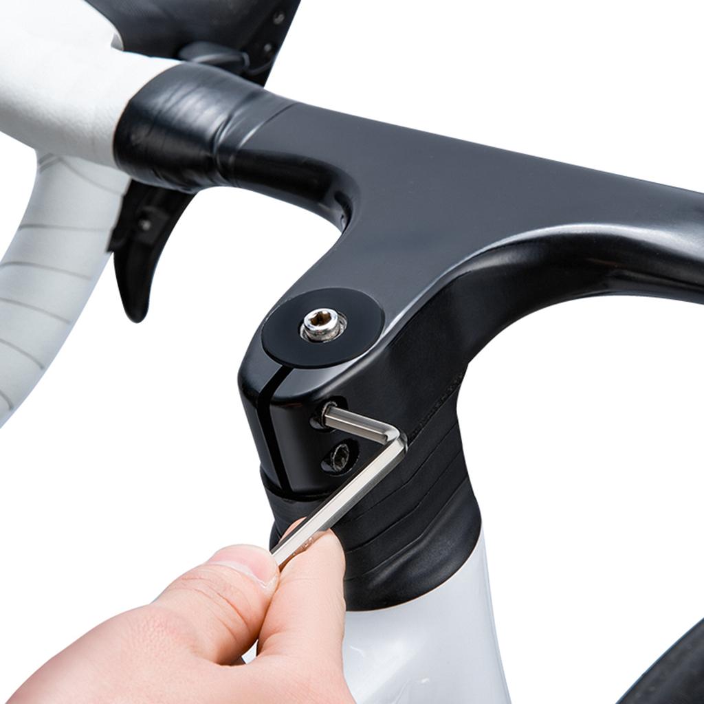 Cykelreparationsverktyg Cykelmultiverktyg Nyckel Cykelreparationssats Bärbar 10 i 1 Precision CRV Stål ABS Handtag För Väg och