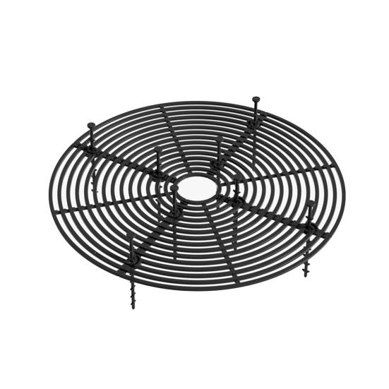 Praktisk anti-korrosjon plantepottedeksel Enkel montering Kuttbar plast blomsterpottebeskytter for hjemmet