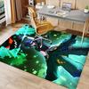 Genshin Impact characters6 Printed Absorbent Washable Carpet, Non-Slip Bathroom Mats, Kitchen Rugs, Yoga Mat,Living Room Entrance, Camping Picnic Rugs