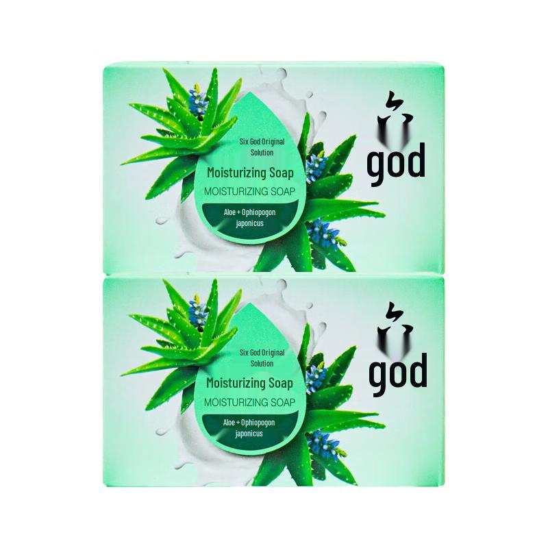 

Liushen Aloe & Lilyturf Moisturizing Bar Soap