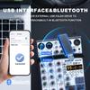 BOMGE 99DSP Echo DJ Audio Sound Mixer Interface Mixing Console Karaoke MP3 USB Bluetooth Stereo Record 48V Phantom Power 5V Power Supply 4-Channel