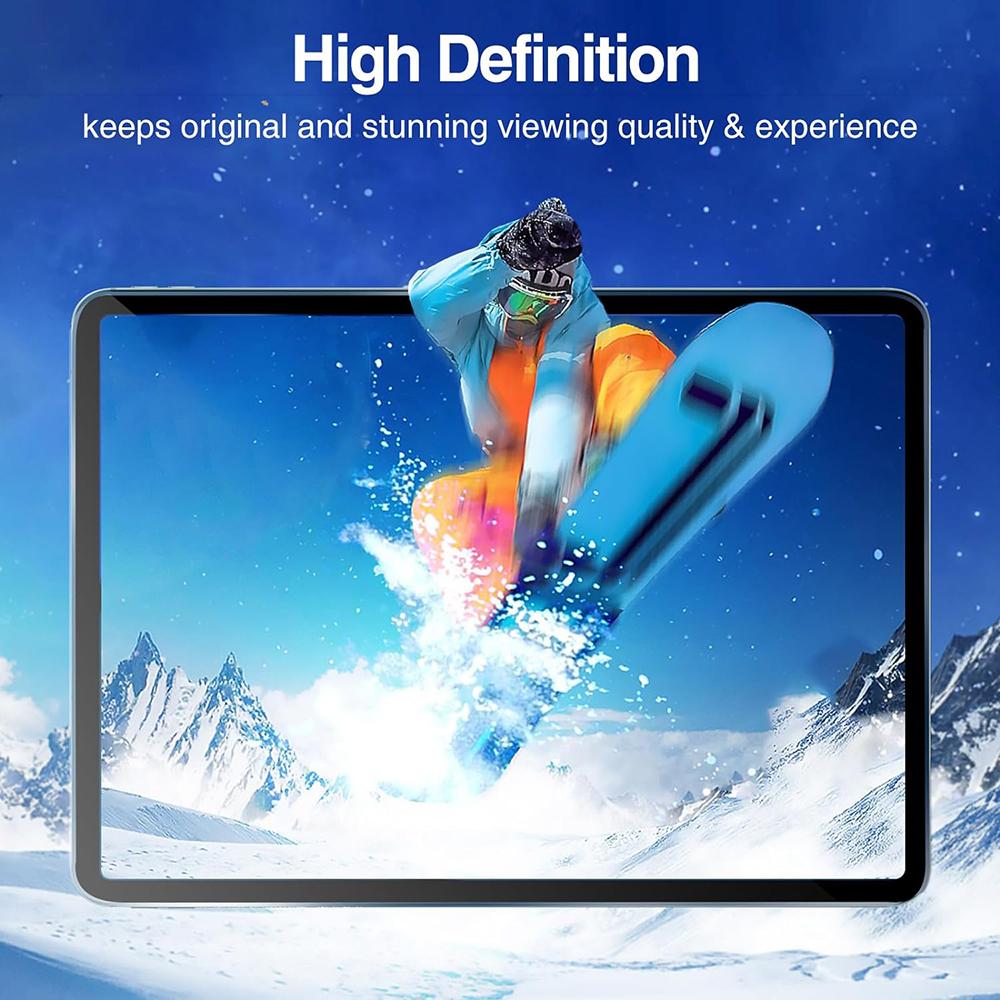 

2Pcs For iPad Air 13 (2025)/(2024) Tempered Glass Screen Protector 2.5D Arc Edge Screen Film Type A
